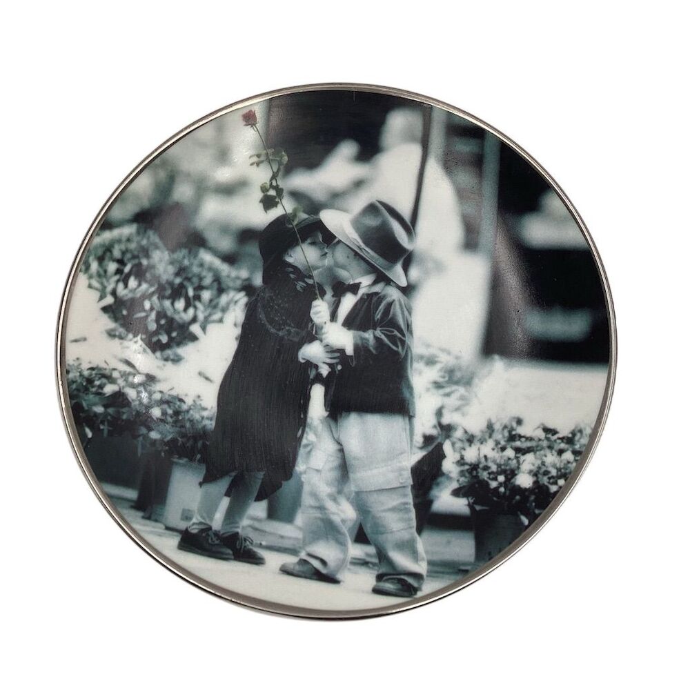 Kim Anderson "A Rose For A Kiss" Limited Edition Collector Plate
